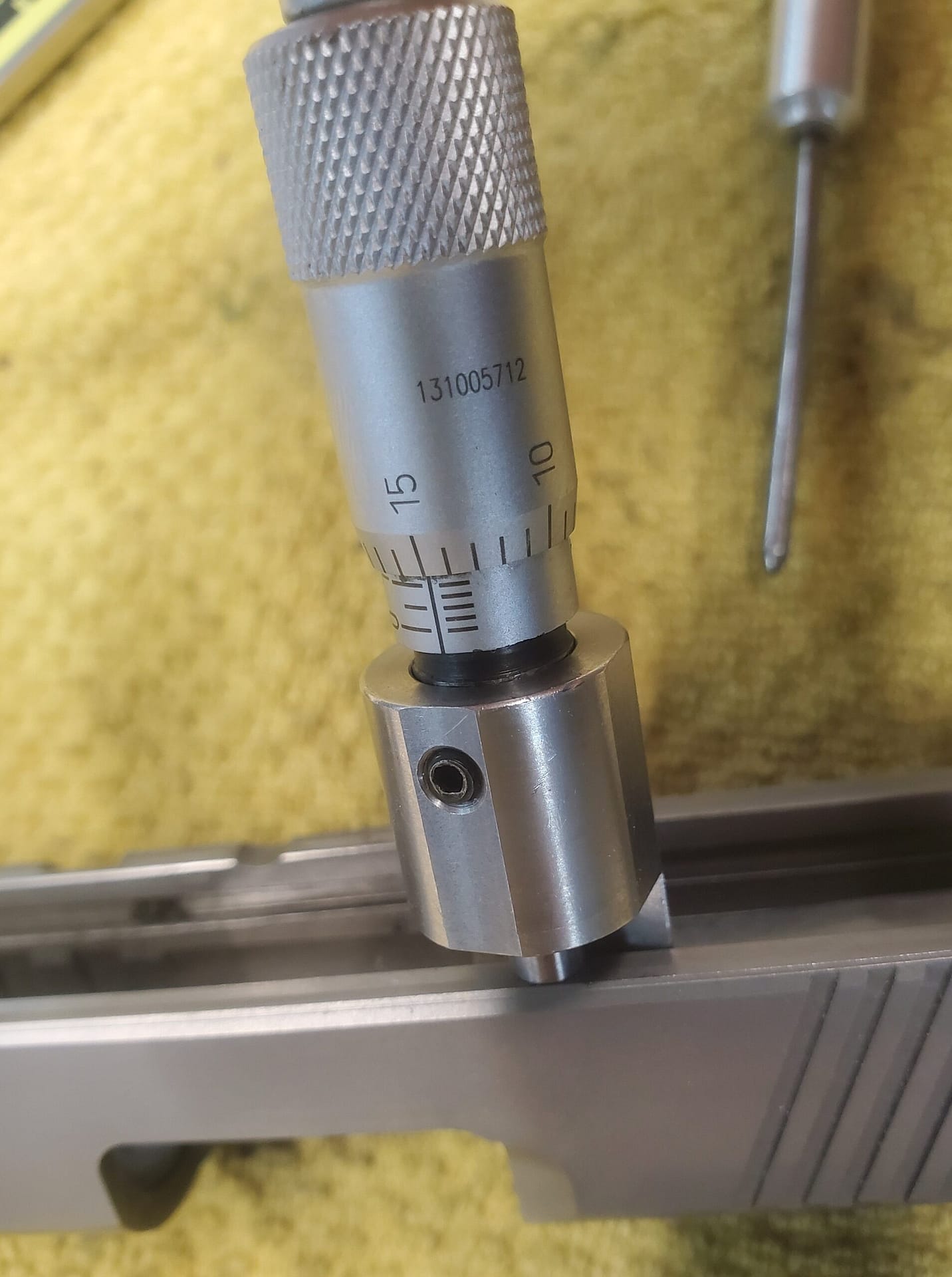 Slide Rail Micrometer for a perfect fit Deep River Customs LLC